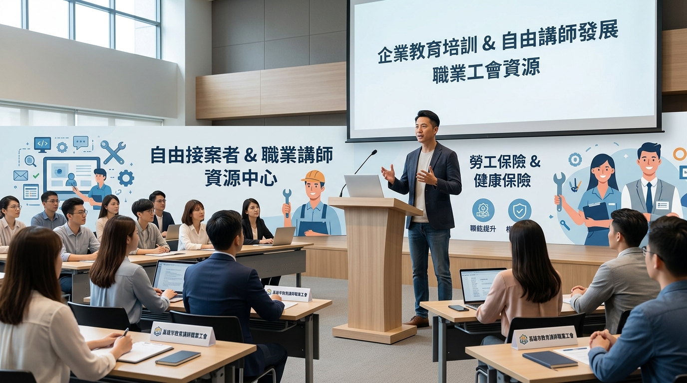 接案族如何辦理勞健保？自由接案的講師加入職業工會完整解析的第1張圖片
